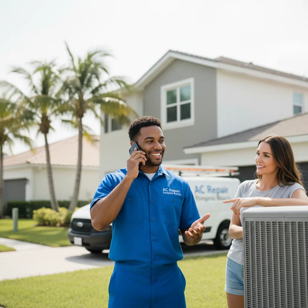 AC Repair Pompano Beach customer support in Bunch